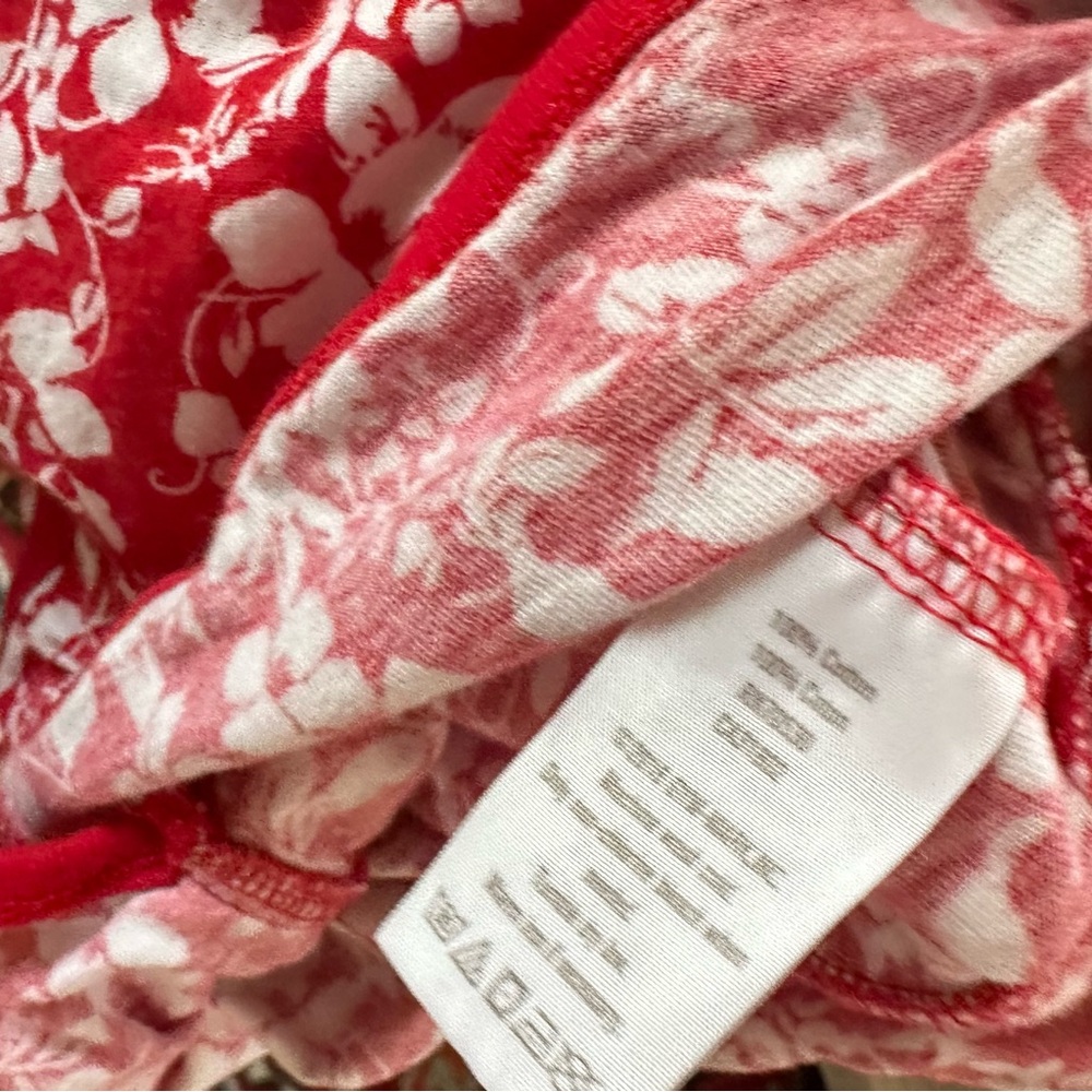 Crazy 8 Red Floral Romper - Picture 9 of 10